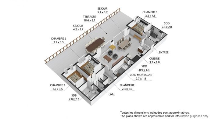 Image No.35-3 Bed Apartment for sale