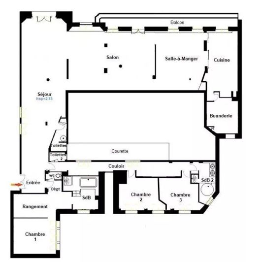 Image No.27-Appartement de 3 chambres à vendre à Paris