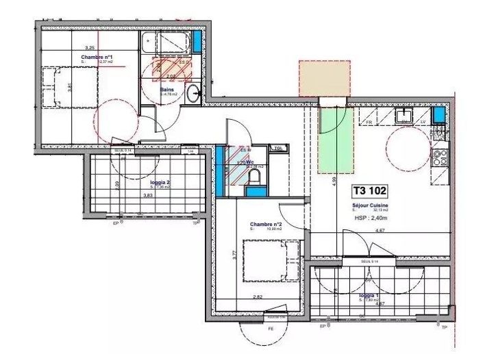 Image No.3-2 Bed Apartment for sale