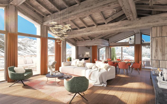 Image No.3-Appartement de 4 chambres à vendre à Val-d'Isère