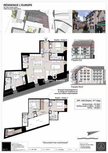 Image No.2-Appartement de 4 chambres à vendre à Chamonix-Mont-Blanc