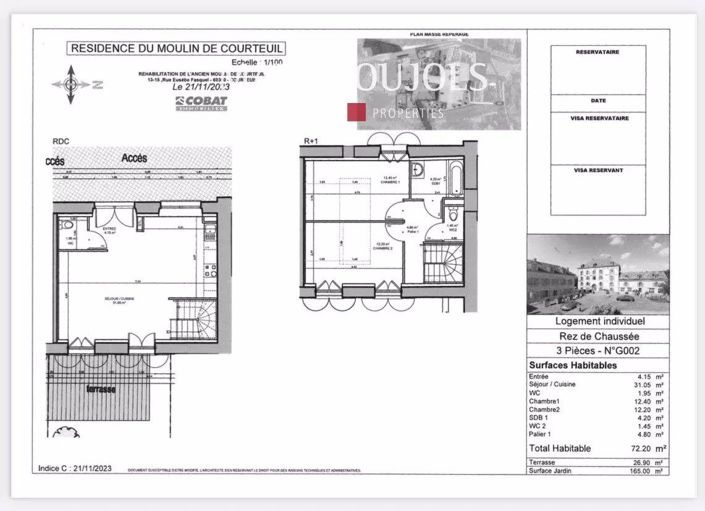 Image No.2-Appartement de 2 chambres à vendre à Senlis
