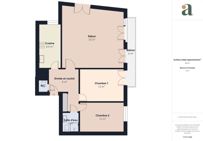 Image No.12-2 Bed Apartment for sale