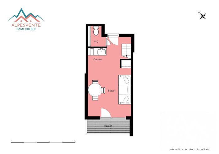 Image No.3-Appartement de 1 chambre à vendre à Saint-Jean-d'Aulps