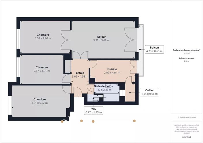 Image No.12-3 Bed Apartment for sale
