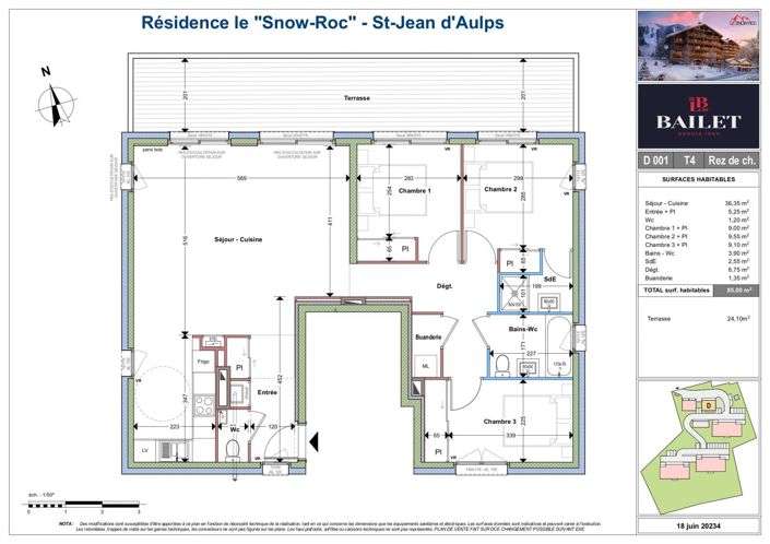 Image No.5-Appartement de 3 chambres à vendre à Saint-Jean-d'Aulps