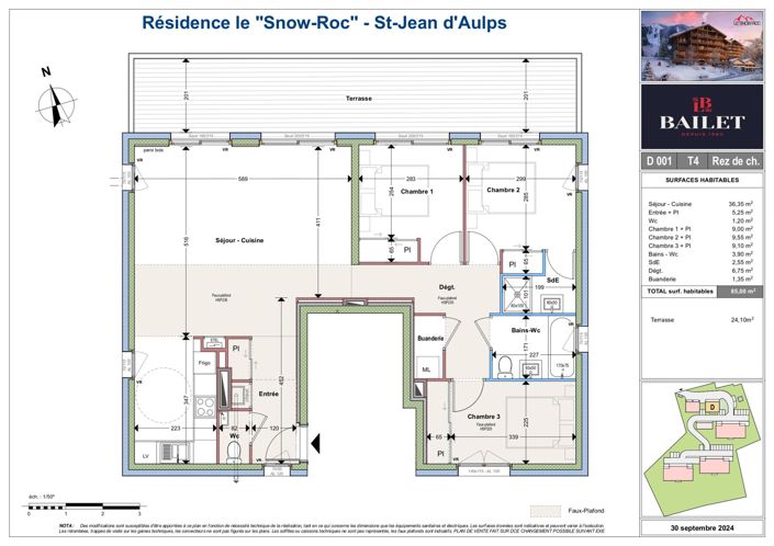 Image No.6-Appartement de 3 chambres à vendre à Saint-Jean-d'Aulps