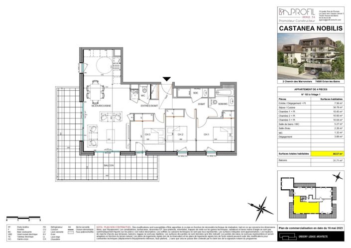 Image No.3-3 Bed Apartment for sale