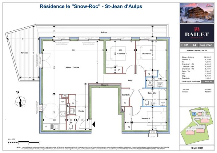 Image No.5-Appartement de 3 chambres à vendre à Saint-Jean-d'Aulps