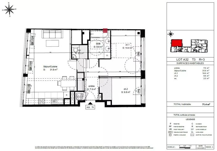Image No.3-Appartement de 2 chambres à vendre à Paris