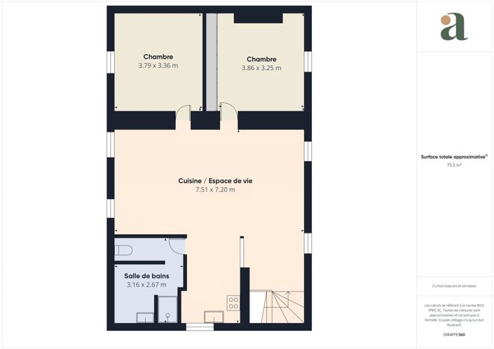 Image No.13-Appartement de 2 chambres à vendre à Albigny-sur-Saône