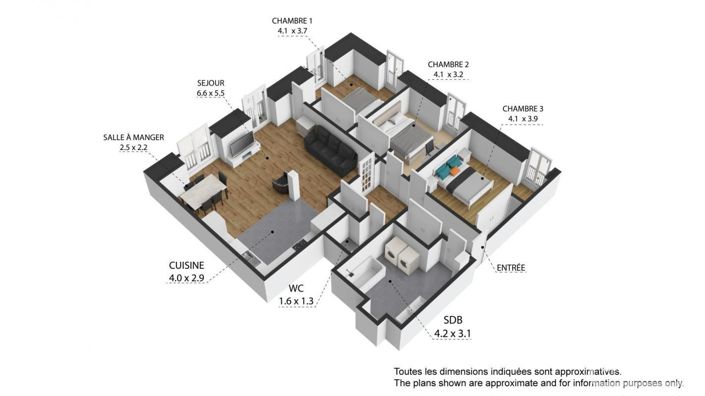Image No.23-3 Bed Apartment for sale