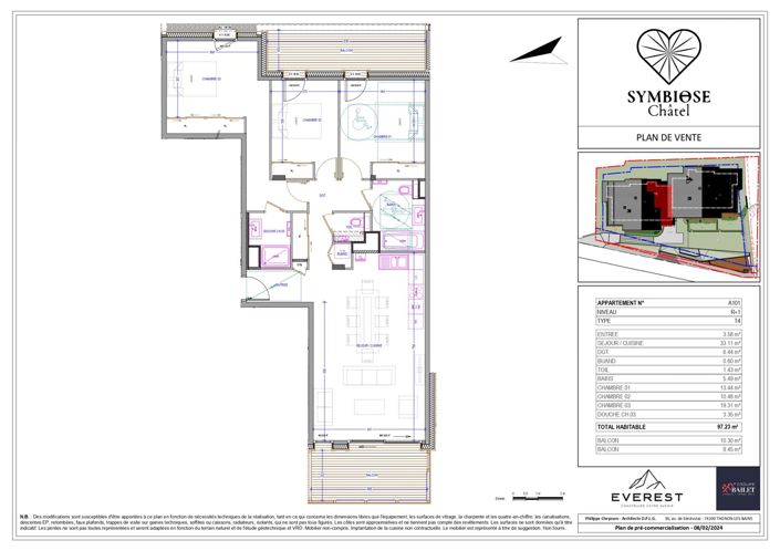 Image No.6-3 Bed Apartment for sale