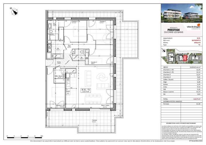Image No.2-Appartement de 4 chambres à vendre à Divonne-les-Bains