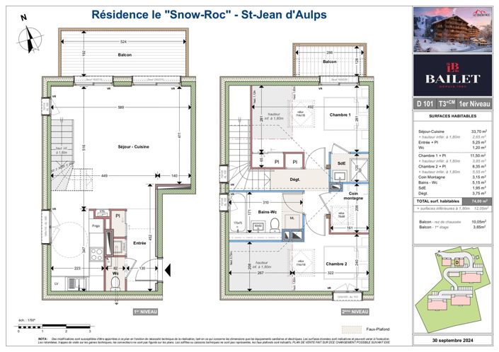 Image No.8-Appartement de 2 chambres à vendre à Saint-Jean-d'Aulps