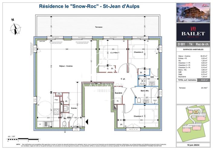 Image No.4-3 Bed Apartment for sale