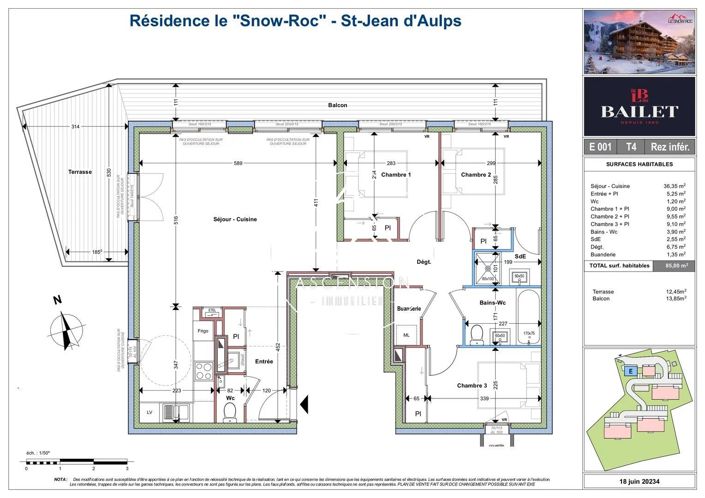 Image No.6-3 Bed Apartment for sale