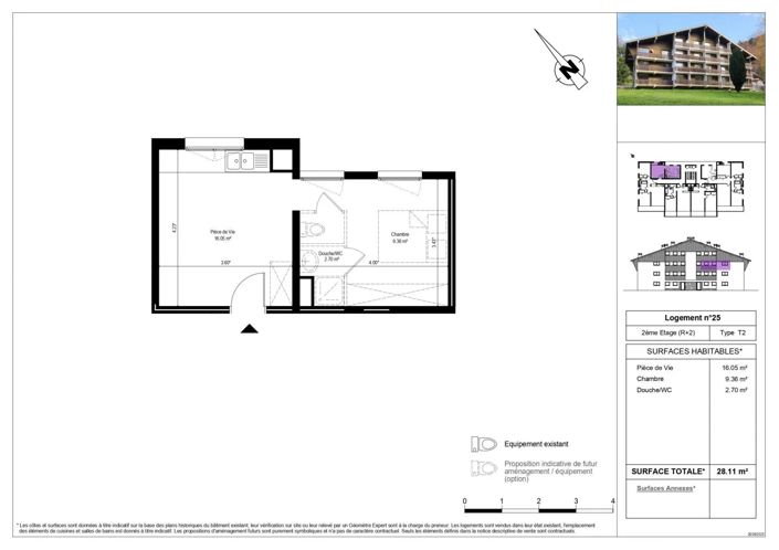 Image No.2-Appartement de 1 chambre à vendre à Saint-Jean-d'Aulps