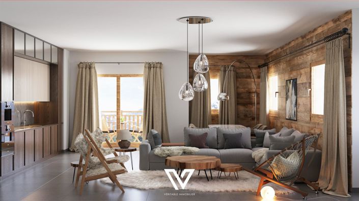 Image No.1-Appartement de 1 chambre à vendre à Praz-sur-Arly