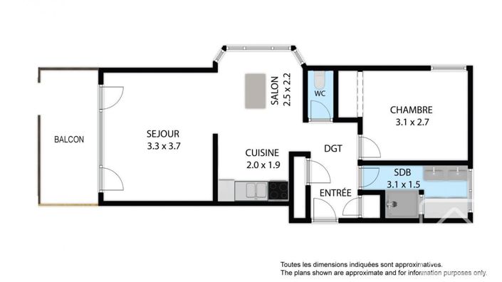 Image No.14-1 Bed Apartment for sale