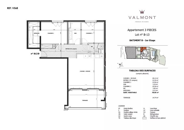 Image No.8-Appartement de 2 chambres à vendre à Èze