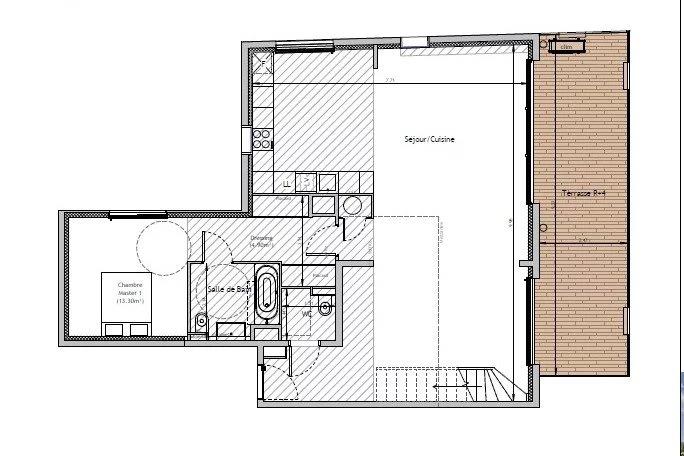 Image No.5-Appartement de 2 chambres à vendre à Juan-les-Pins