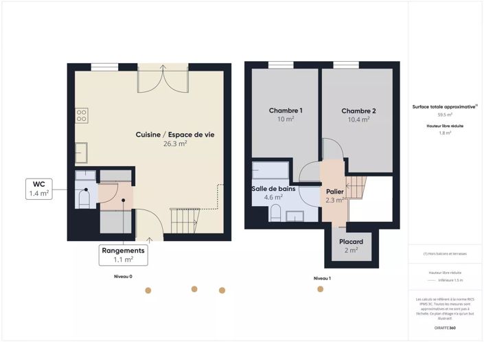 Image No.3-Appartement de 2 chambres à vendre à Argenteuil