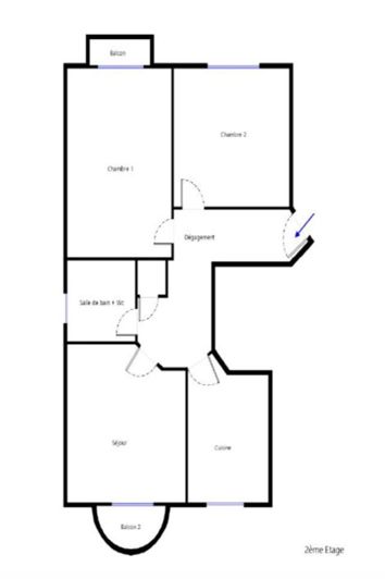 Image No.13-Appartement de 2 chambres à vendre à Grasse