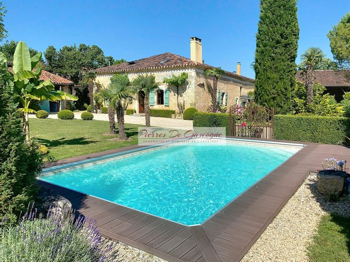 Image No.1-Maison de 4 chambres à vendre à Castéra-Verduzan