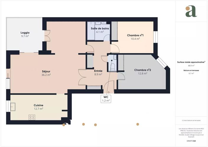 Image No.3-2 Bed Apartment for sale