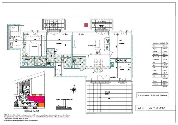 Image No.4-Appartement de 3 chambres à vendre à Deauville
