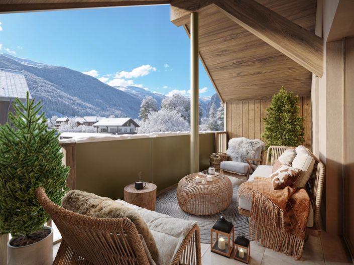 Image No.3-Appartement de 2 chambres à vendre à Samoëns