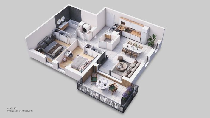 Image No.2-Appartement de 2 chambres à vendre à Yvoire