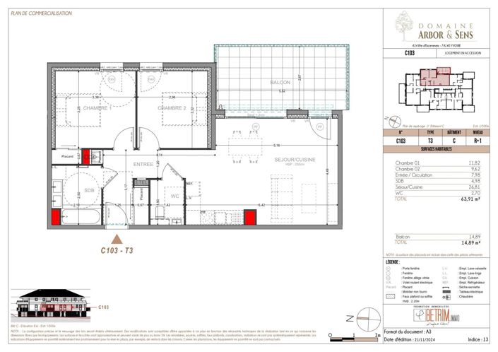 Image No.3-Appartement de 2 chambres à vendre à Yvoire