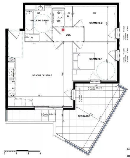 Image No.5-Appartement de 2 chambres à vendre à Antibes