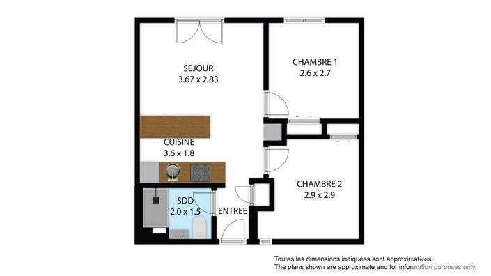 Image No.21-Appartement de 2 chambres à vendre à Les Houches