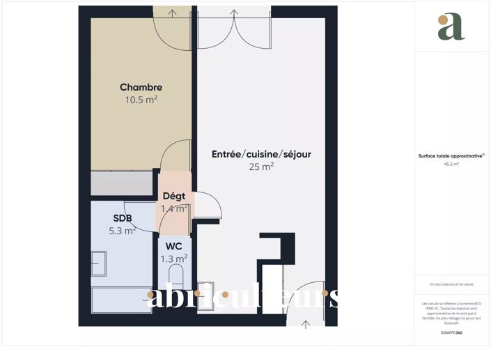 Image No.14-Appartement de 1 chambre à vendre à Survilliers