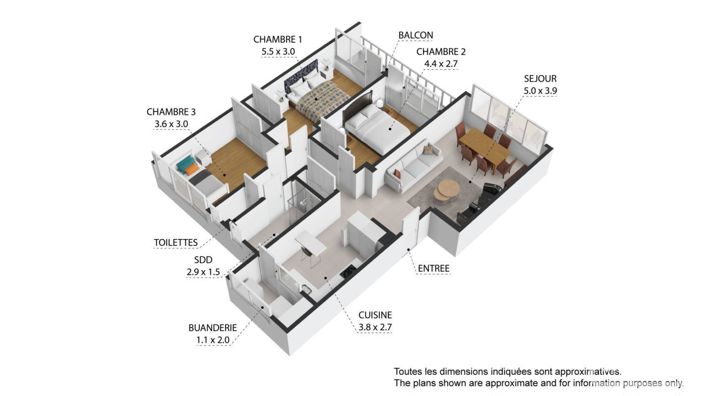 Image No.19-3 Bed Apartment for sale