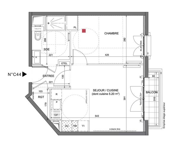 Image No.5-Appartement de 1 chambre à vendre à Puteaux