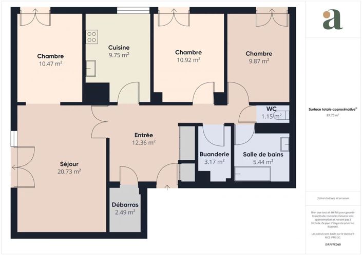 Image No.9-3 Bed Apartment for sale