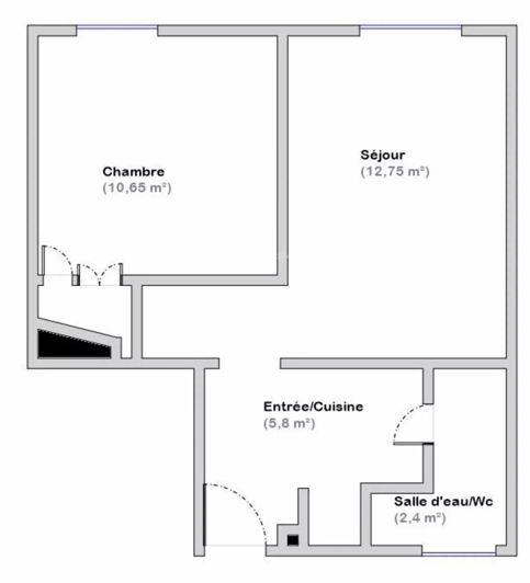 Image No.11-1 Bed Apartment for sale