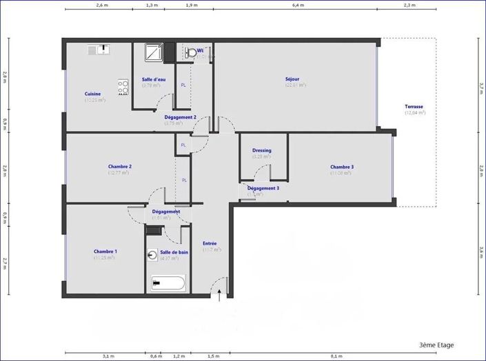 Image No.17-Appartement de 3 chambres à vendre à Mandelieu-la-Napoule