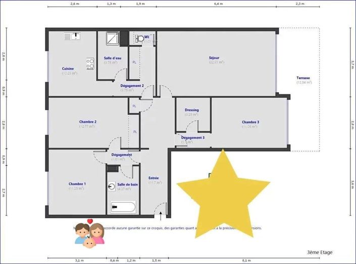 Image No.19-3 Bed Apartment for sale