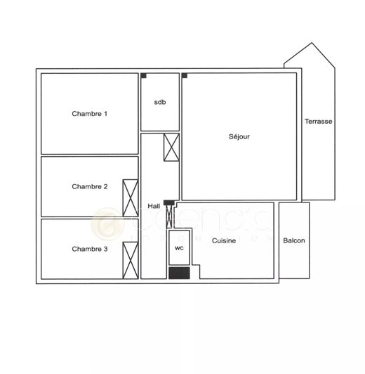 Image No.12-Appartement de 3 chambres à vendre à Le Cannet