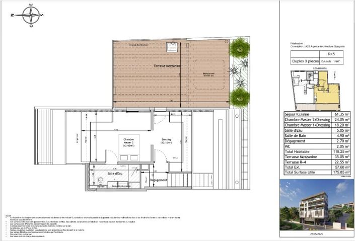 Image No.2-Appartement de 2 chambres à vendre à Juan-les-Pins