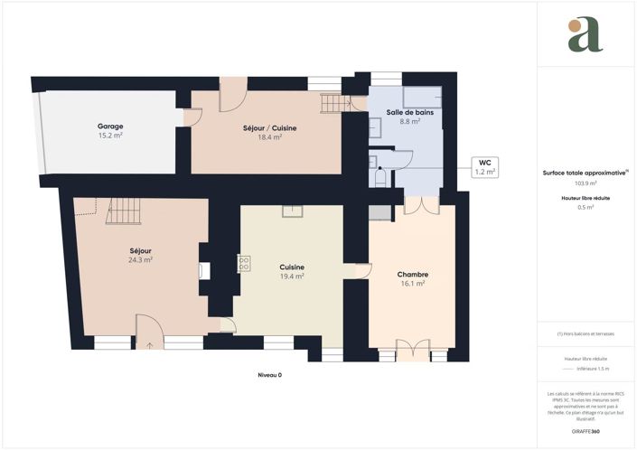 Image No.2-Maison de 4 chambres à vendre à Saint-Martin-de-Bonfossé