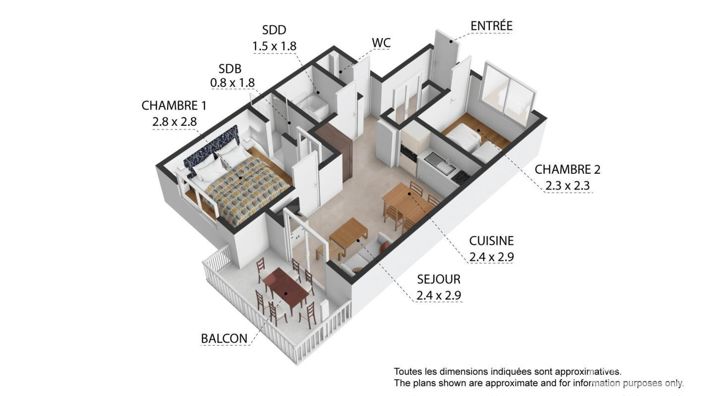Image No.11-2 Bed Apartment for sale