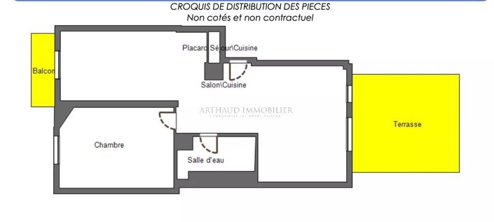 Image No.6-Appartement de 1 chambre à vendre à Cannes