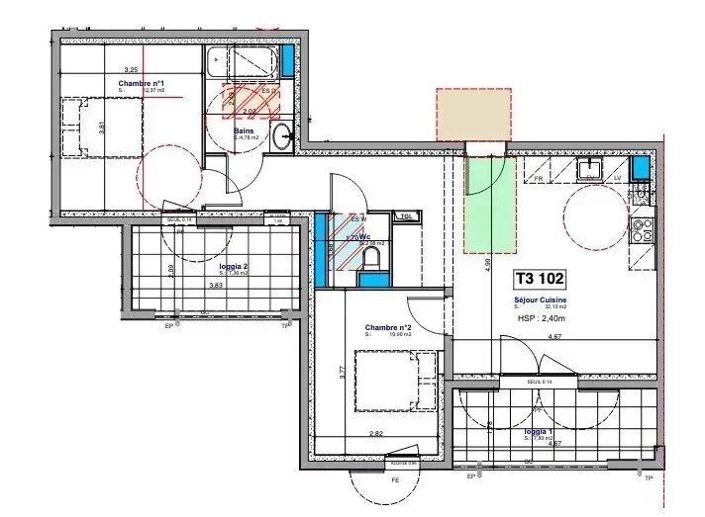 Image No.3-2 Bed Apartment for sale