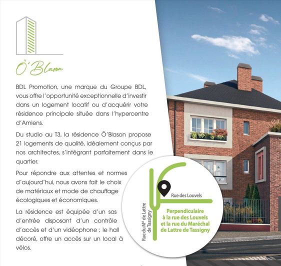 Image No.4-Appartement de 1 chambre à vendre à Amiens